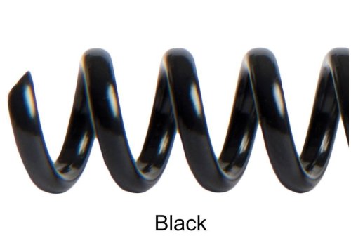 A4 Coils Spiral Coils BLACK 3:1 14mm Pkt.20