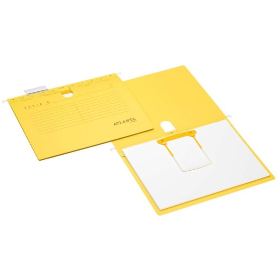 Atlanta Series-E Suspension File with Jalema Clip YELLOW Pkt.5