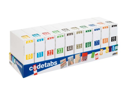 Codetabs / Colorsign 10 rolls of 500 x “0-9”