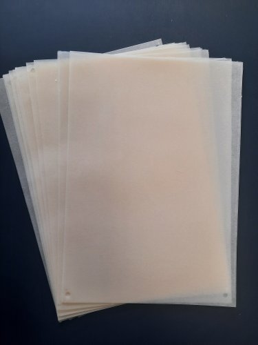 Waxed Paper High Quality German Made A4 Size Pkt.10
